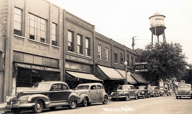 Wayne Michigan Street Scene (newer photo)